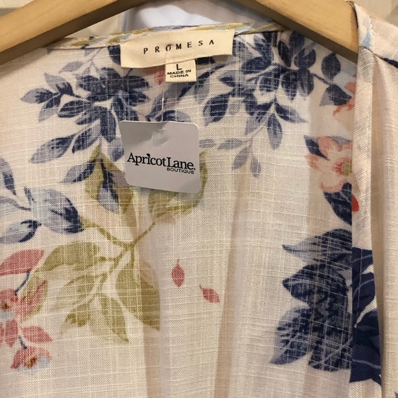 PROMESA FLORAL KIMONO - Picture 3 of 4